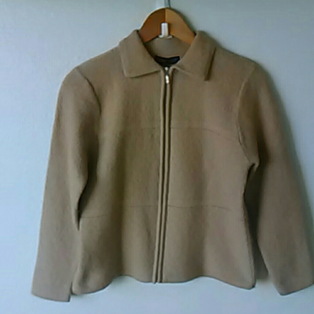 Karen Scott wool cardigan sweater